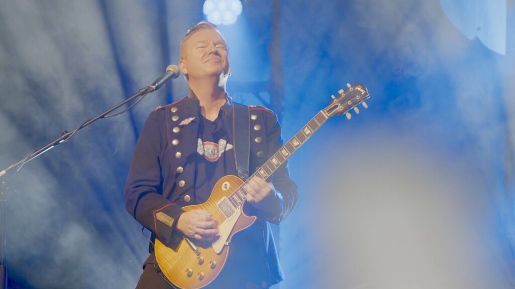 Gasbox, guitarist i blå røg