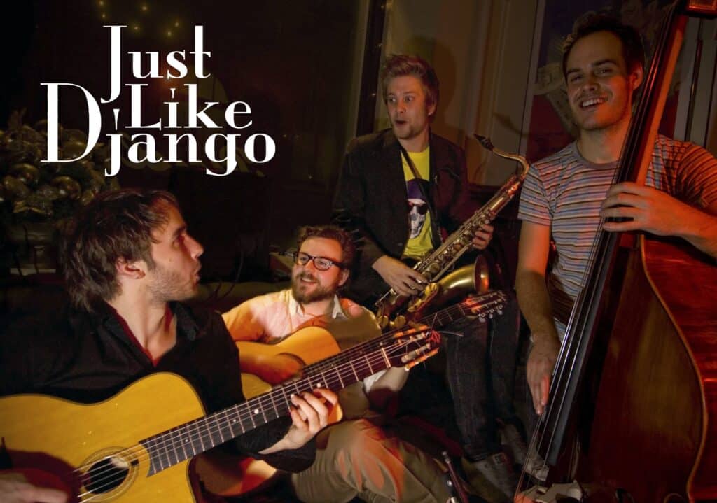 Just Like Django spiller gypsy-jazz, med bandets navn