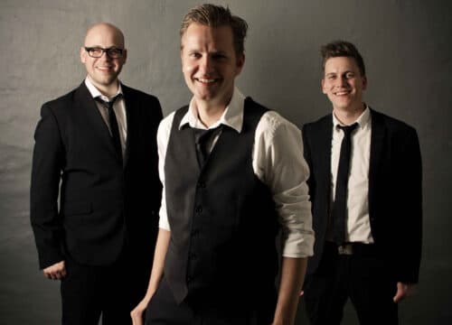Casper Panduro Trio, tre mand i jakkesæt